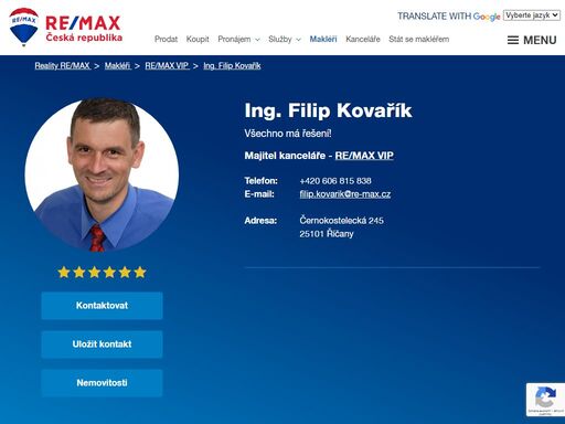 chcete prodat, koupit či pronajmout byt, dům nebo pozemek? spolehněte se na jedničku mezi realitkami. re/max je tu pro vás na více než 170 místech v celé čr.