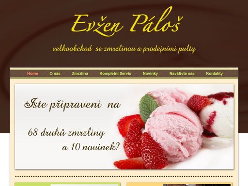 evžen paloš - výroba a prodej zmrzliny