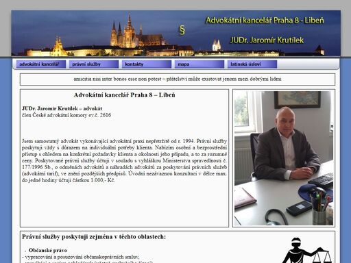 judr. jaromír krutílek - advokát, obchodní, občanské, rodinné, správní, správní, insolvenční právo. advokátní kancelář praha 8 - libeň - stanice metra palmovka