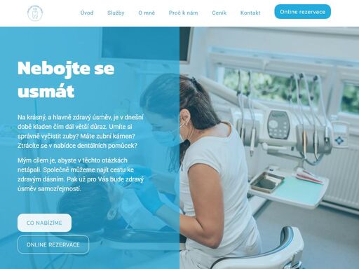 jsme ordinace dentální hygieny ve vyškově, na ulici puškinova 63 (1. patro polikliniky – budova stomaped). zaměřujeme se nejen na dospělé pacienty, ale velký důraz klademe zvláště na dětského pacienta. pokud se vaše dítě naučí správně čistit zuby, vyhne se v dospělosti problémům se zkaženými zuby a nemocnými dásněmi.