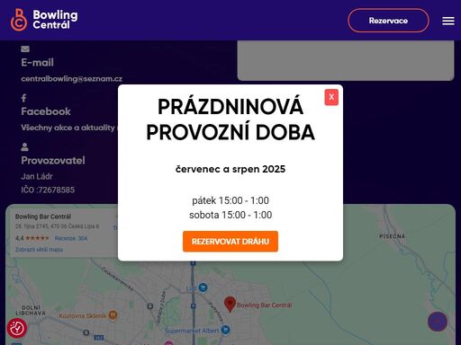 bowling centrál moderní bowlingové centrum pro všechny věkové kategorie a úrovně hráčů. najdete náš na špičáku v české lípě.