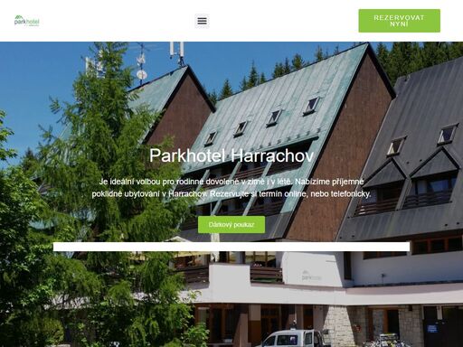 parkhotel harrachov nabízí klidné ubytování 1,5 km od centra. ideální pro rodiny, školy v přírodě, lyžařské kurzy a teambuildingy. rezervujte online!