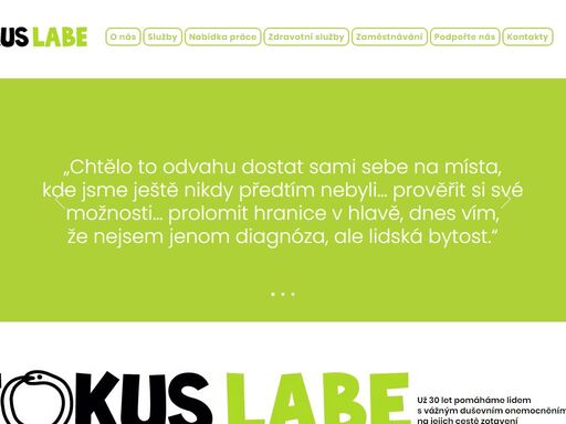 už 30 let pomáháme lidem s vážným duševním onemocněním na jejich cestě zotavení se z duševního onemocnění. fokus labe pracuje v týmech pro celý ústecký kraj.