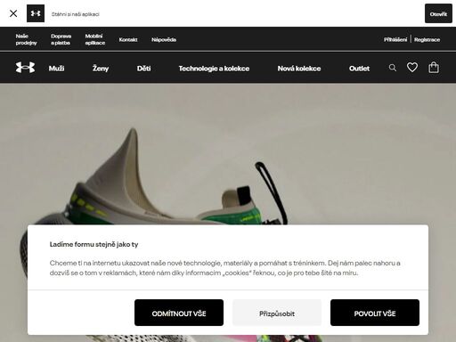 jsme výhradní distributor americké značky under armour pro českou a slovenskou republiku.
