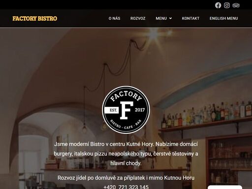 jsme moderní bistro v centru kutné hory. nabízíme domácí burgery, pravou italskou pizzu, čerstvé těstoviny a sezonní saláty.