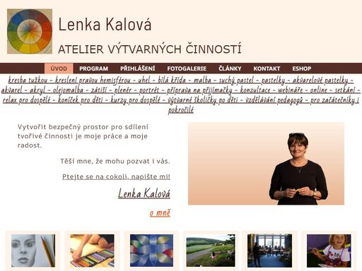 webináře a kurzy kreslení pravou hemisférou, kresba a malba pro dospělé, webináře pro pedagogy, materialy na výtvarnou výchovu, kurzy pro děti