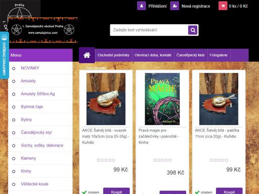 nabízíme širokou škálu magických potřeb pro praktikování magie. mezi jinými u nás v obchůdku naleznete křišťálové koule, vykuřovadla, vykládací karty, knihy, amulety, voodoo panenky, bylinky, knihy stínů, atd.  