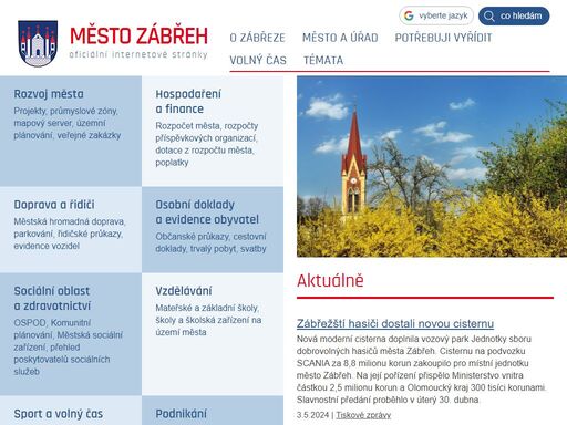 www.zabreh.cz