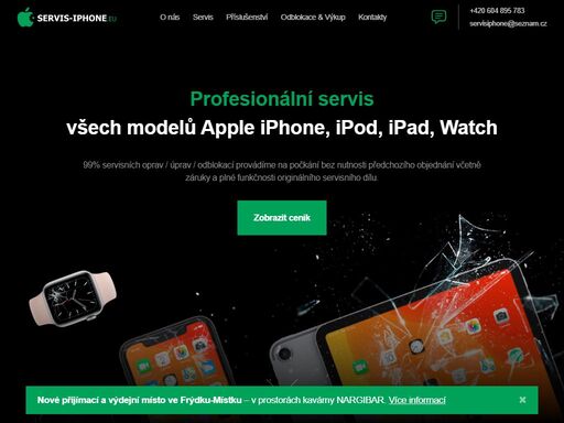 servis iphone - expresní oprava apple iphone, ipad, ipod, watch ostrava, frýdek-místek
