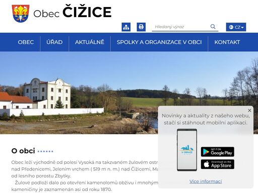 www.obec-cizice.cz