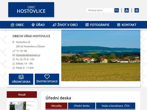 www.obec-hostovlice.cz