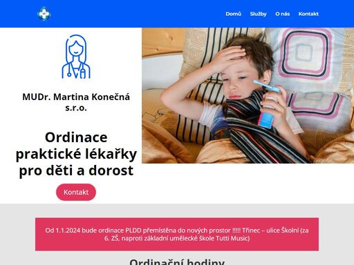 www.detskylekar-trinec.cz