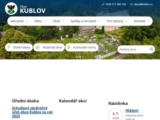 www.kublov.cz