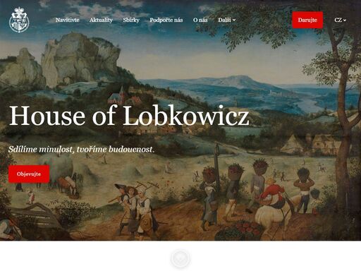 na našem webu najdete informace o jedné z nejvýznamnějších šlechtických rodin ve střední evropě, uměleckých sbírkách, památkách a otevírací době.