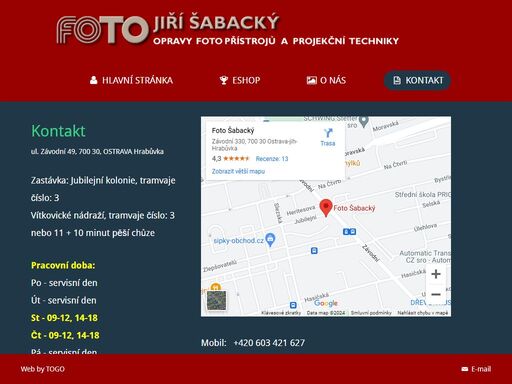www.foto-sabacky.com/kontakt.html