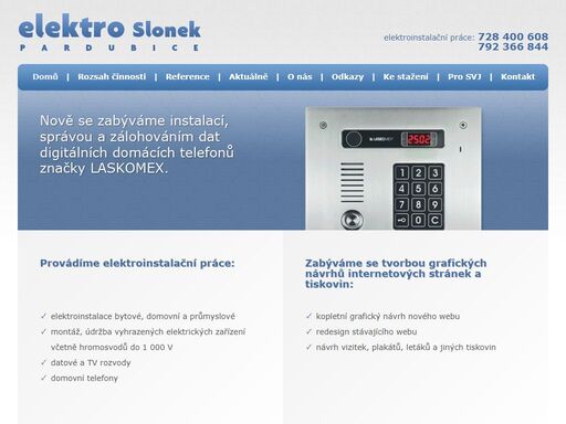 www.elektroslonek.cz