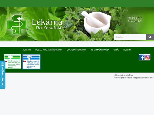 www.lekarnanapekarske.cz