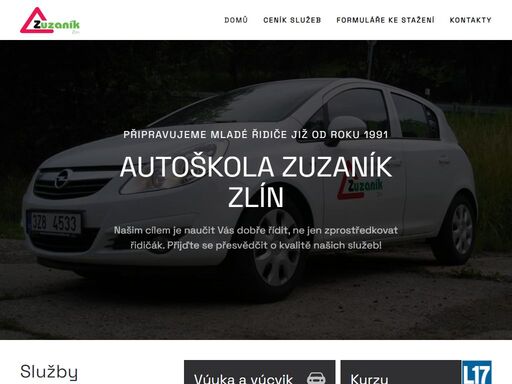 www.autoskolazuzanik.cz