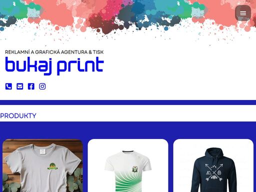 bukaj print je rodinná firma zaměřená na potisk textilu, keramiky a reklamních produktů pomocí sublimační a dtf technologie