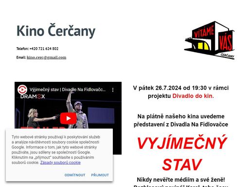 www.kinocercany.cz