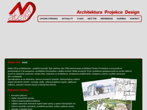 atelier a/d - projekční kancelář brno – komplexní architektonický návrh a stavební projekt
