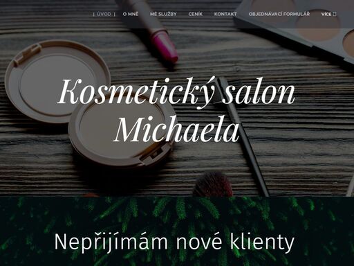 www.kosmetickysalonmichaela.cz