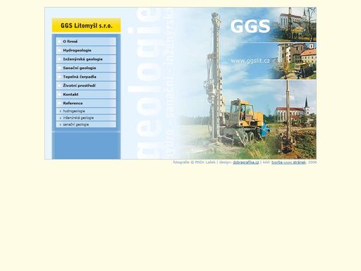 ggs litomyšl - hydrogeologie, sanační geologie