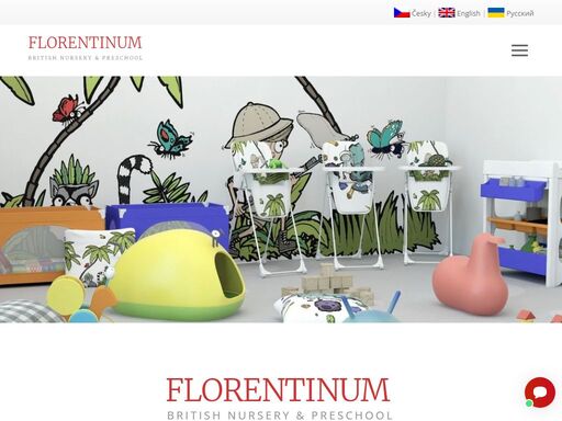 florentinum british nursery and preschool is an accredited daycare and kindergarten located in prague 1, that follows the british education framework for children from 0 years. our focus is bilingual learning and we follow a program that combines both the british and czech curriculum. our teachers are internationally experienced professionals. 