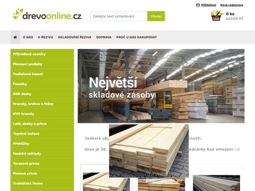 prodej dřeva online, nejlevnější řezivo ve své třídě - dřevo na střechy