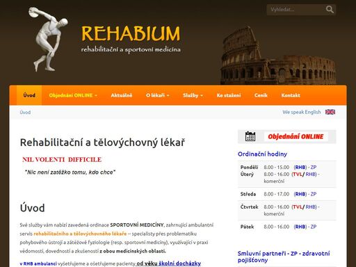 rehabium s.r.o. - rehabilitační a sportovní medicína v pardubicích a okolí!