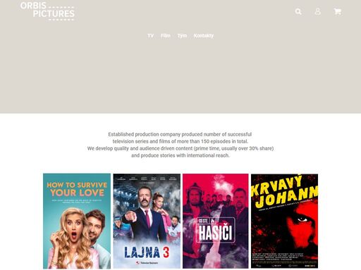 homepage. orbis pictures 
established production company produced number of successful television series and films of more than 150 episodes in total.we develop quality and audience driven content (prime time, usually over 30% share) and produce stories with international reach.
 
   .  .  

 
 