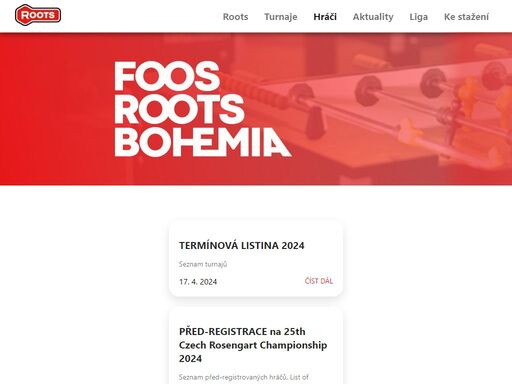 www.foosball.cz