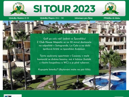 celoročná si tour 2020. viac ako 10 ihrísk, klubové majstrovstvá, vložené súťaže a super partička.