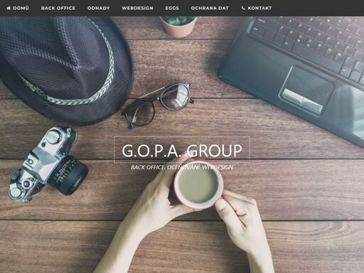 g.o.p.a. group s.r.o. - backoffice, odhady, reality, webdesign.