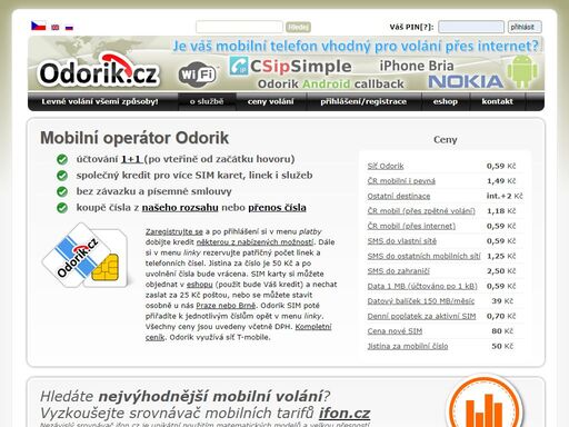 www.odorik.cz