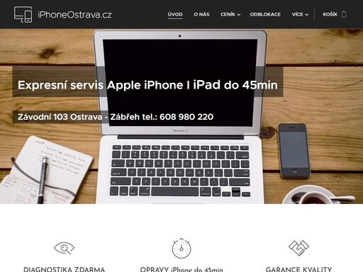 expresní servis a oprava apple iphone, ipad, macbook za nejlepší ceny. opravy iphone do 45min na počkání. originální díly.