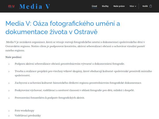 oáza fotografického umění a dokumentace života v ostravě