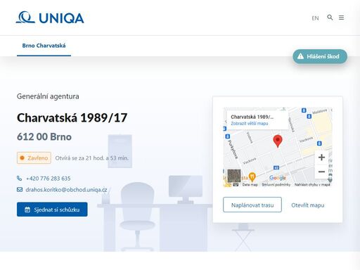 uniqa.cz/detaily-pobocek/brno-charvatska