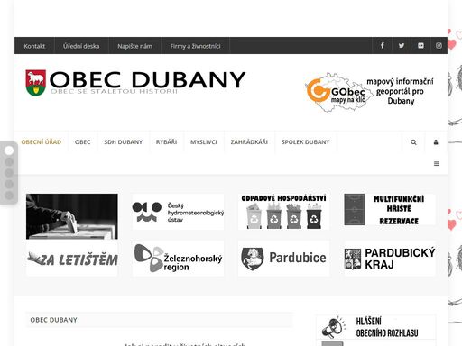 www.dubany.cz