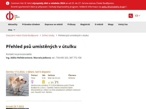 www.c-budejovice.cz/prehled-psu-umistenych-v-utulku