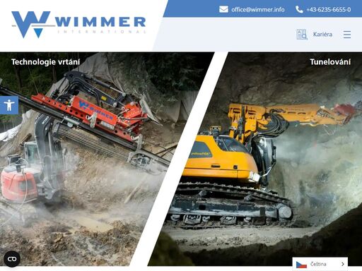 wimmer group je rodinný podnik druhé generace. vyvíjíme a vyrábíme inovativní přídavná zařízení pro hydraulická rýpadla v...