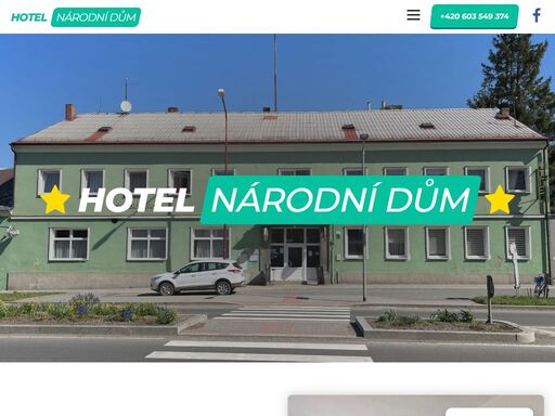 hotel je vybaven restaurací s kapacitou 60 míst, letní terasou, stylovým salonkem s barem o kapacitě 60 míst a ubytováním až pro 36 osob. restaurace nabízí příjemné posezení s možností celodenního stravování.