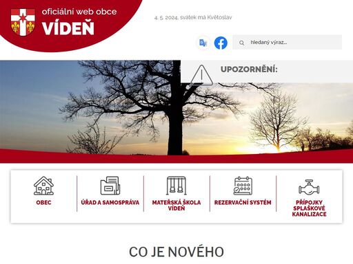 www.obecviden.cz
