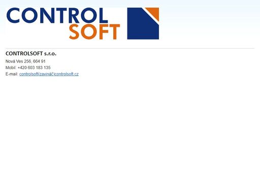 www.controlsoft.cz