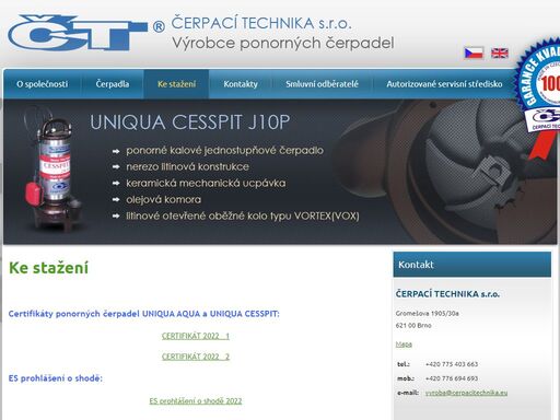 www.cerpacitechnika.eu