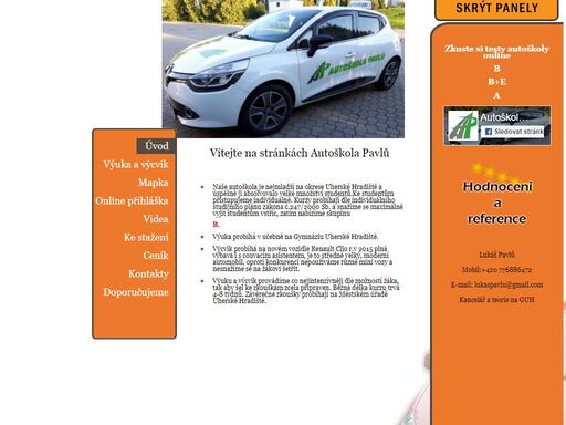www.autoskolapavlu.cz