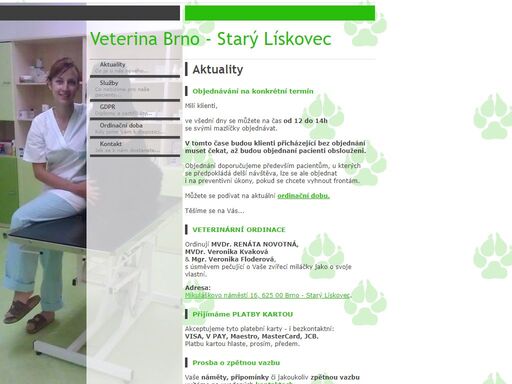 www.veterina-liskovec.cz