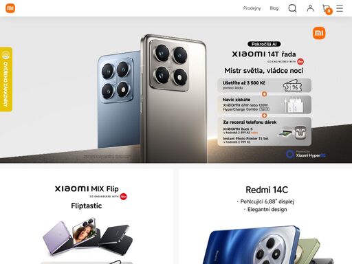 oficiální distributor a prodejce chytré elektroniky xiaomi. telefony, elektrické koloběžky, výbava pro chytrou domácnost a další zboží v e