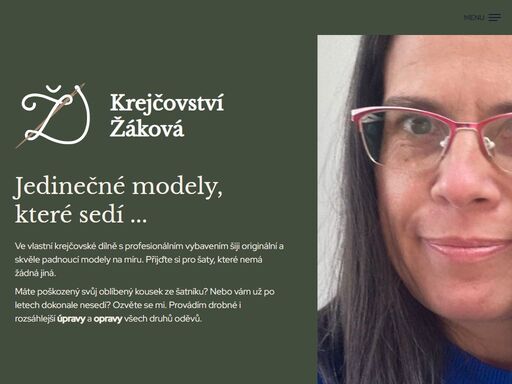 ve vlastní krejčovské dílně s profesionálním vybavením šiji originální a skvěle padnoucí modely na míru. přijďte si pro šaty, které nemá žádná jiná.