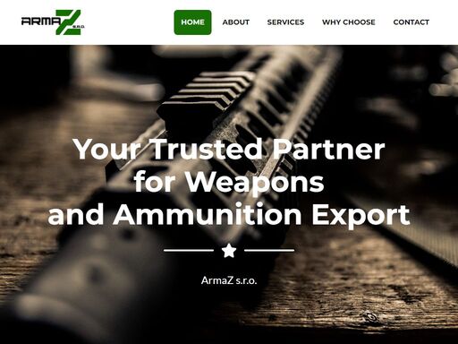 at armaz s.r.o. , we take immense pride in being a leading name in the global firearms and ammunition export industry. with a commitment to quality, compliance, and customer satisfaction, we offer a comprehensive range of firearms, ammunition, and related accessories for legal export to eligible destinations worldwide.
